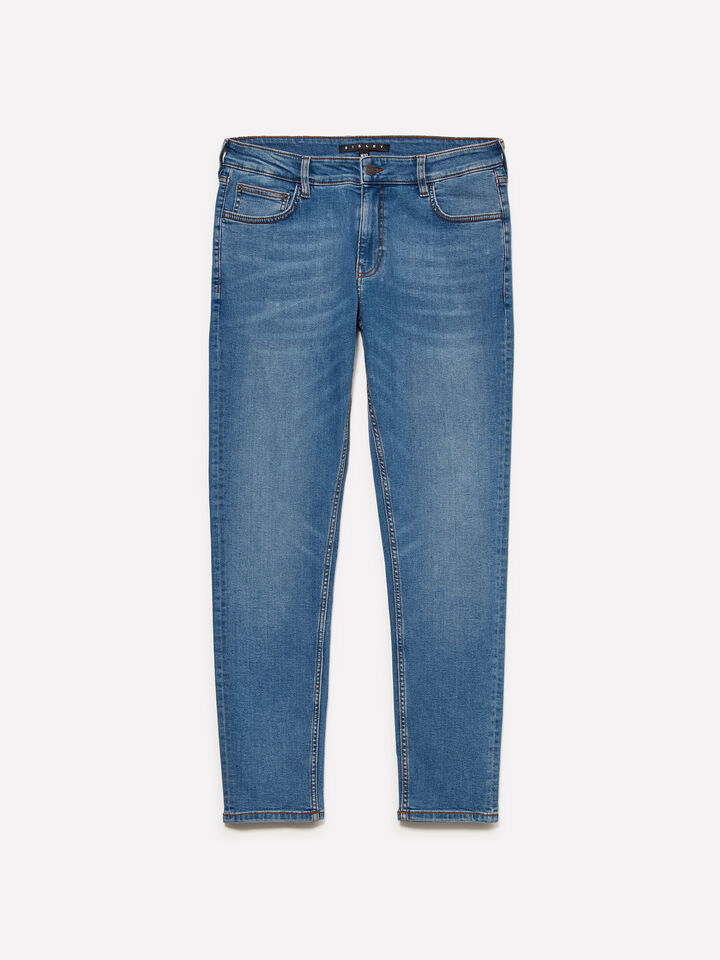 Light blue Style 73 skinny fit jeans - men's skinny fit jeans - Light Blue | Sisley image number 1